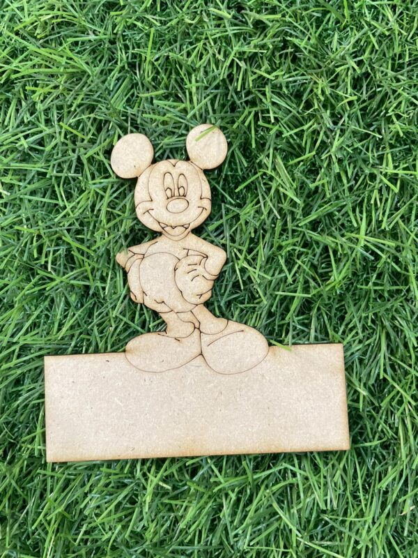 Mickey mouse Mini Nameboard