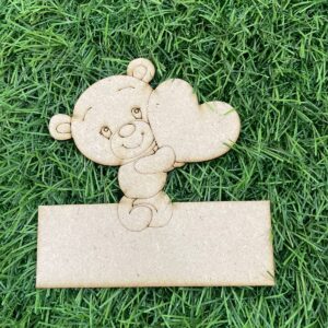 Teddy Bear Mini Nameboard