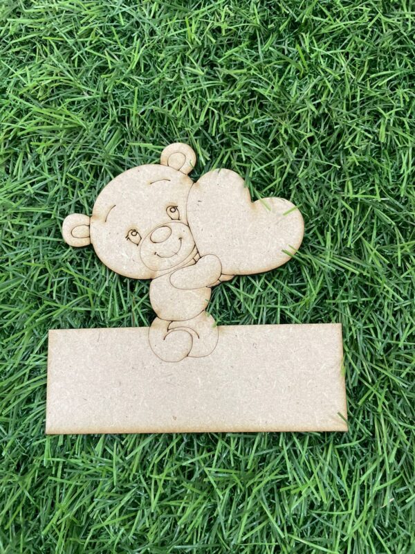 Teddy Bear Mini Nameboard