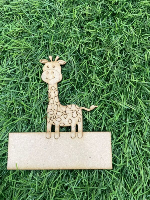 Giraffe Mini Nameboard