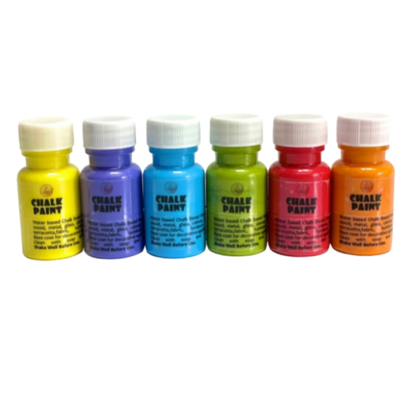 Rainbow Shade Chalk Paint Pack of 6