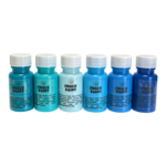 Blue Shade Chalk Paint Pack of 6