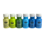 Green Blue Shade Chalk Paint Pack of 6