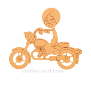 Man on Bike design 1