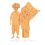 Rajasthani couple with Camel