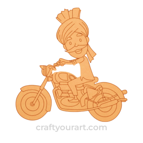 Man on Bike design 2