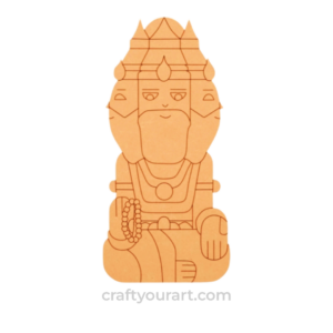 God Brahma design 1