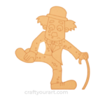 Charlie Chaplin cartoon design 1