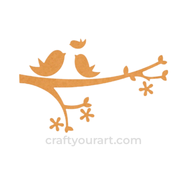 Birds on branch design 6