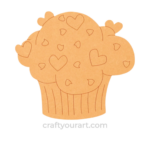 Cup cake design 5