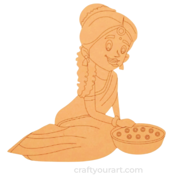 Malayali Woman design 1