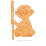 Mahatma Gandhi ji design 2