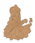 Goddess Saraswati Ji With Sitar Pre marked Design 5