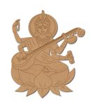 Goddess Saraswati Ji With Sitar Pre marked Design 2