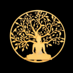 Buddha Design with Dense Tree