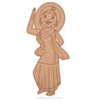 Punjabi Girl design 4