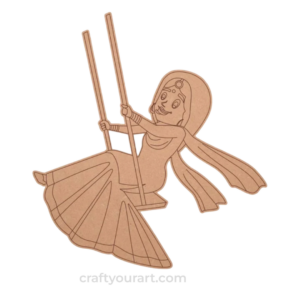 Woman Swinging Swing