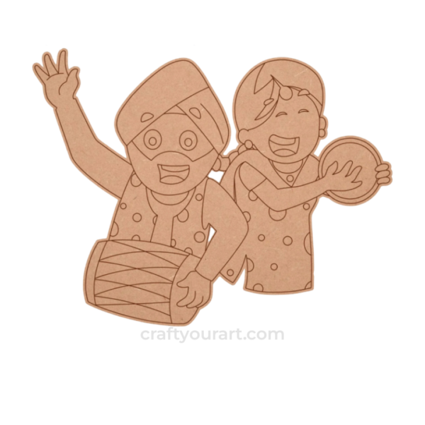 Punjabi Couple design 3