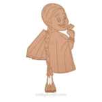 Punjabi Girl design 6