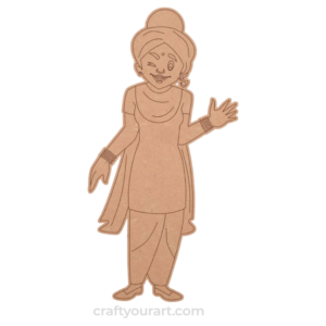 Punjabi Girl design 2