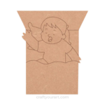Boy sleeping on bed design
