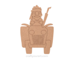 Farmer Man driving tractor design 2