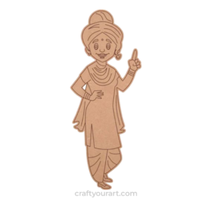 Punjabi Girl design 8