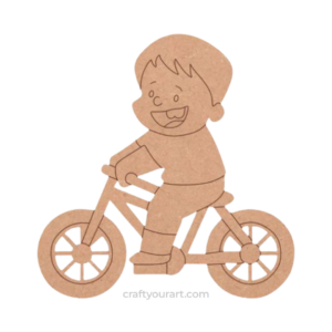 Boy Riding cycle design