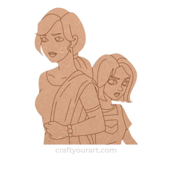Mom and Girl design 1