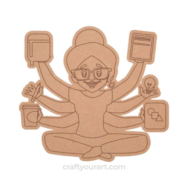 Multitasking Girl design 1
