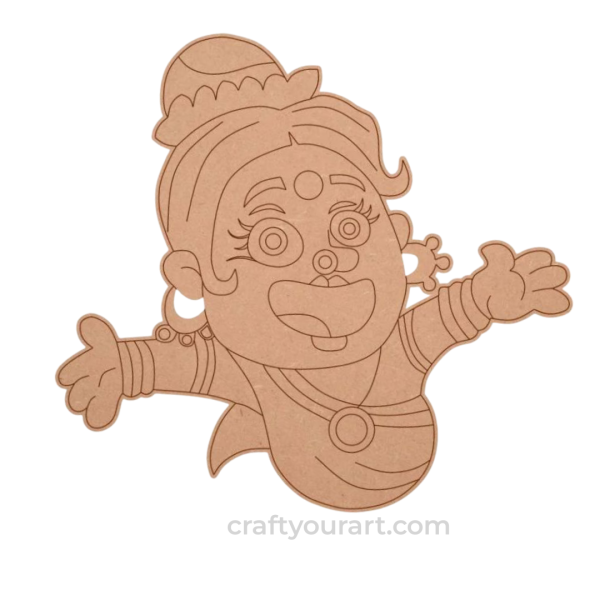 Aunty Cartoon design 6