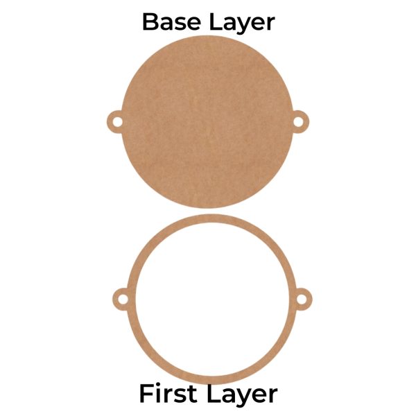 2 Layer Plain Rakhi Base 1