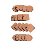 MDF Rakhi Base Pack of 100 pcs