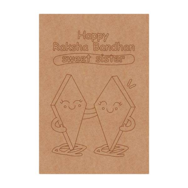 Raksha Bandhan Pre Marked Base Mdf Design 8