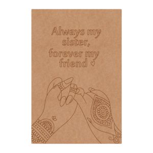 Raksha Bandhan Pre Marked Base Mdf Design 9