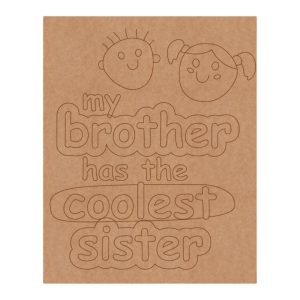 Raksha Bandhan Pre Marked Base Mdf Design 11