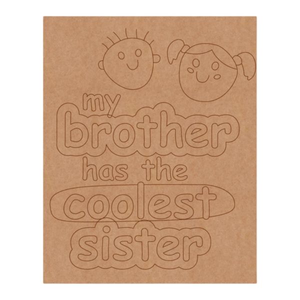 Raksha Bandhan Pre Marked Base Mdf Design 11