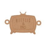 Netflix Rakhi Pre Marked MDF Design 1