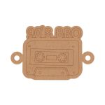 90's Bro Rakhi Pre Marked MDF Design 1