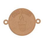 Chai Lover Rakhi Pre Marked MDF Design 1