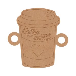 Coffee Rakhi Pre Marked Design 1