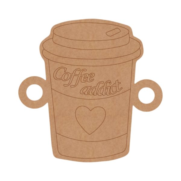 Coffee Rakhi Pre Marked Design 1