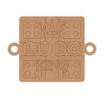 Ludo Rakhi Pre Marked MDF Design 1