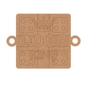 Ludo Rakhi Pre Marked MDF Design 1