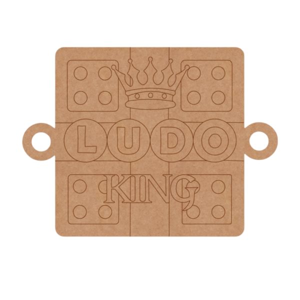 Ludo Rakhi Pre Marked MDF Design 1