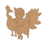 Lord Murugan Mdf Pre Marked Design 2