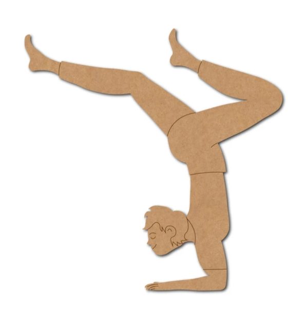 Yoga Man Pre Marked MDF Design 1