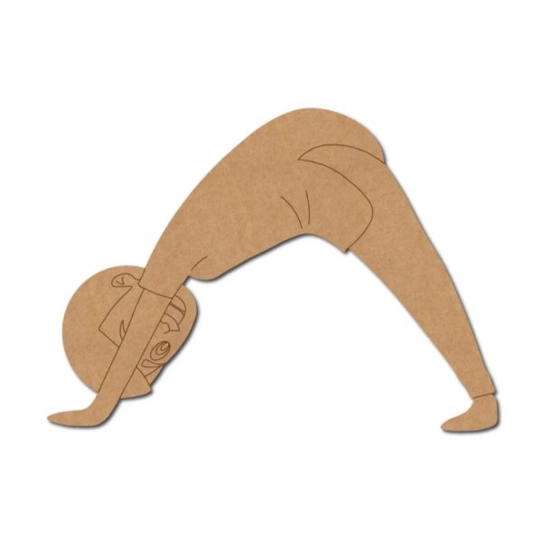Yoga Man Pre Marked MDF Design 4