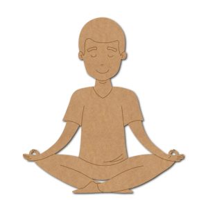 Yoga Man Pre Marked MDF Design 2