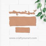 Birds On Branch Nameplate MDF Design 2